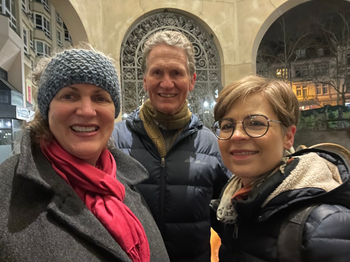 Visiting cousin Elly Laemmlen in&nbsp;Wiesbaden