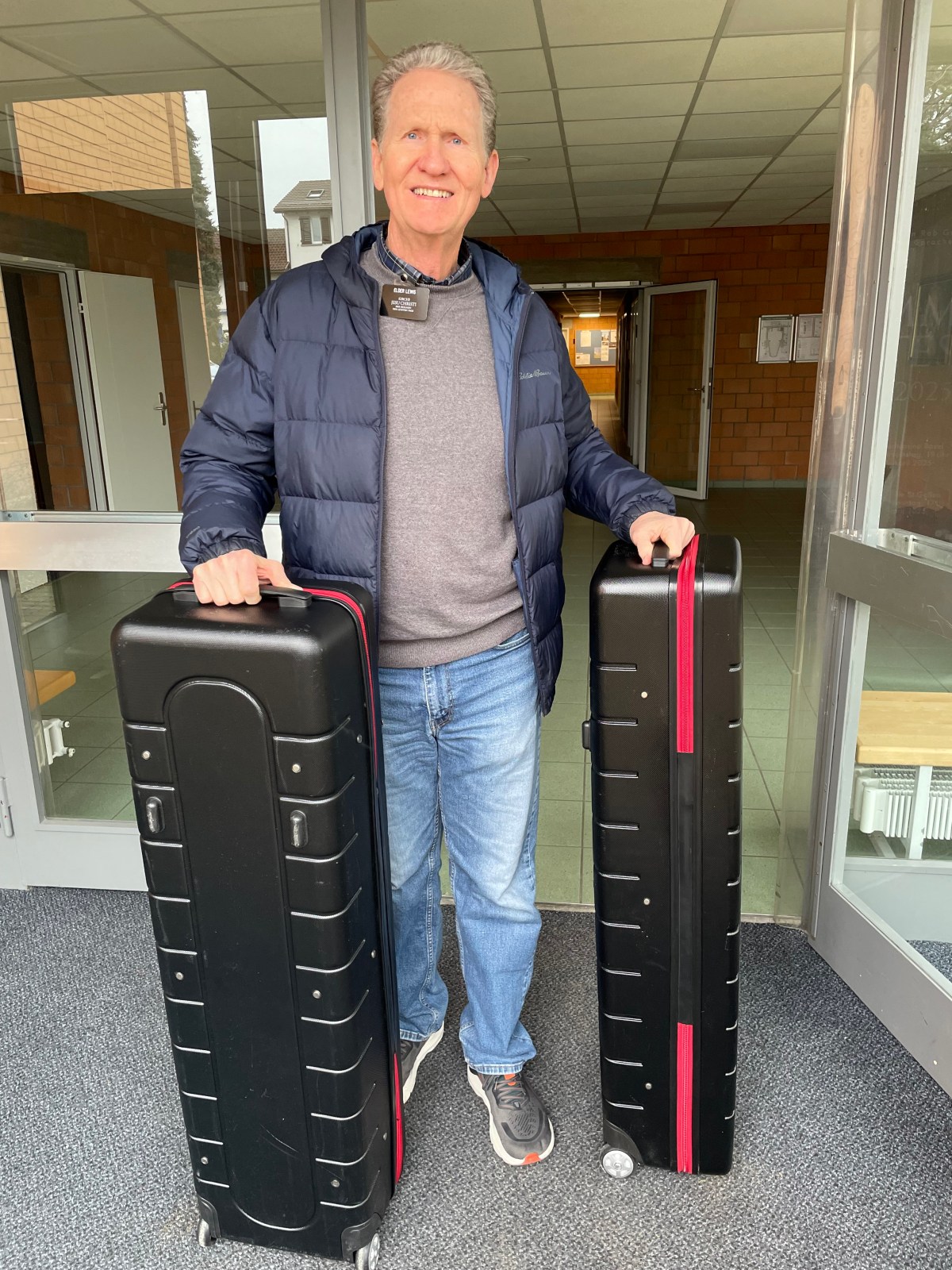 Picking up Displays at the Zurich Stake&nbsp;Center